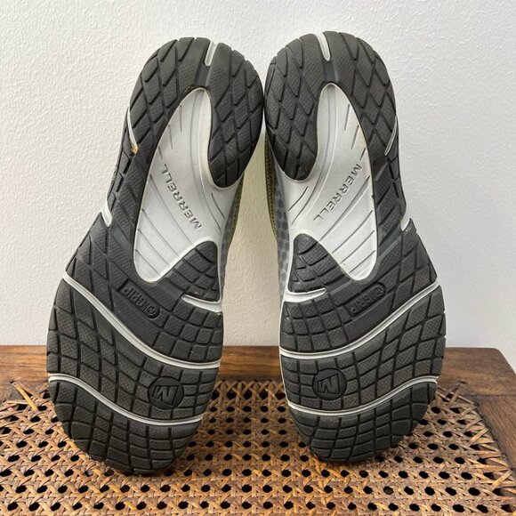 Size 9 Merrell Gray Drizzle Breeze Slip-On Comfortable Easy Wear Walking Shoe - Picture 9 of 9